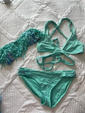 Becca Swim Bikini -3 piece set M